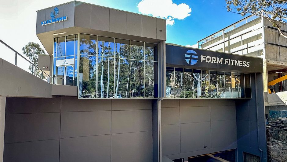 Our Work 7 After gym repainting – vibrant and modern exterior with a bold, fresh finish.